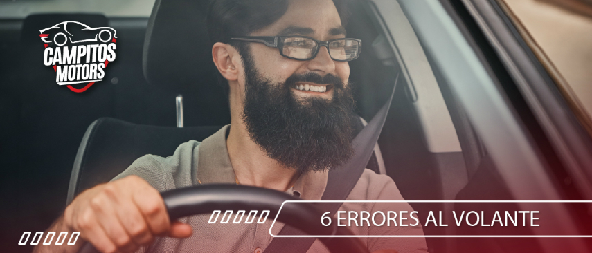 6 errores al volante