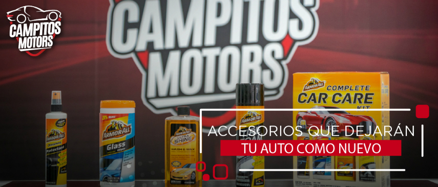 Accesorios que dejarán tu auto como nuevo